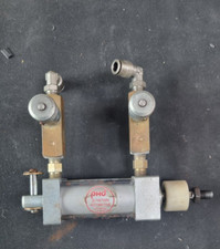 PHD AP1X11/4-B PHD Cylinder WITH (2) Parker F200B Hydraulic Flow Control Valve  