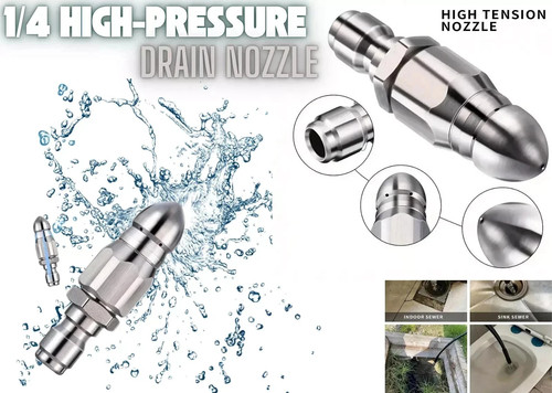 Male pressure washer - 1/4'',
