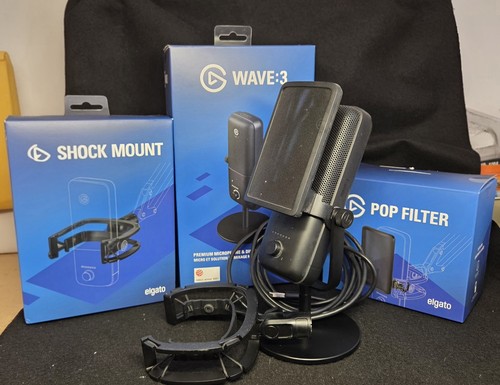 Elgato wave black - wave:3,