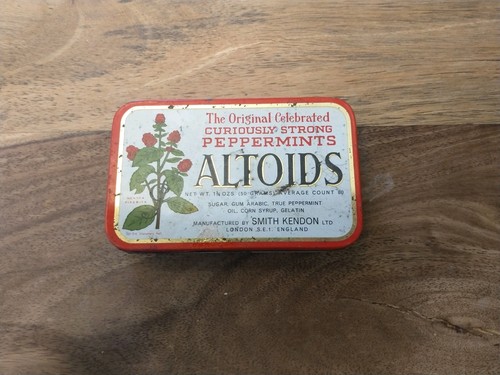 Vintage altoids peppermint - altoids, tin