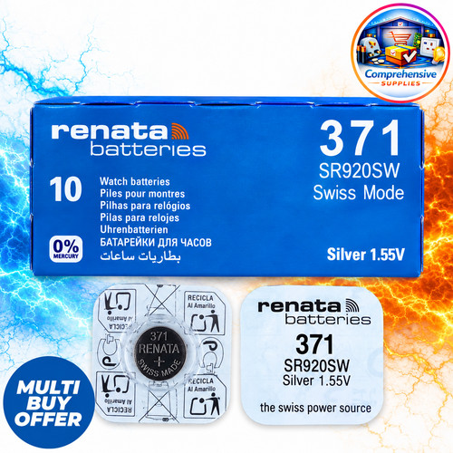 Renata watch battery 371 - renata,