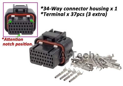 Amp 34p elite - amp, connector