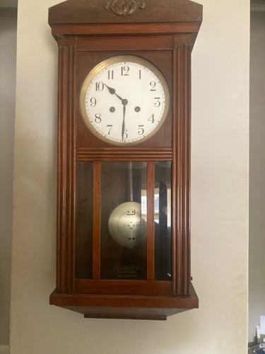 Antique junghans wall clock - junghans,