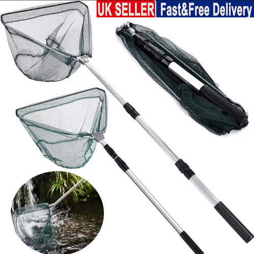 Folding fishing pole - pole, landing