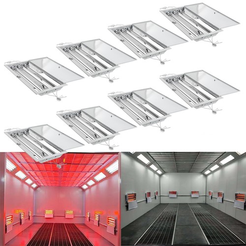 Pack 3kw spray baking lamps - 8,