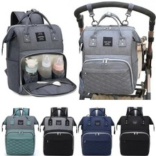 Baby Diaper Nappy Bag Backpack Mummy Large Changing Travel Maternity