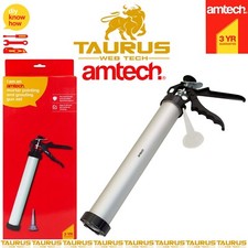 AMTECH Mortar Pointing & Grouting Gun Set Slabs Cement Tile Brick Paving Tool UK