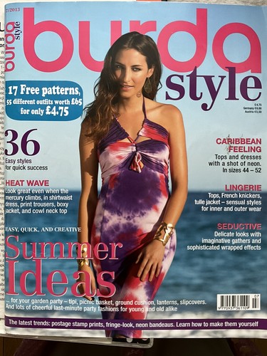 Burda style magazine - magazine, 07/2013