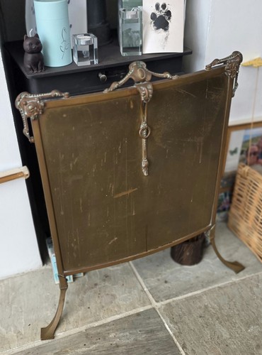 Vintage curved copper - copper, fire
