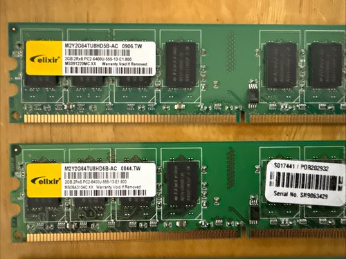 Elixir 2gb pc2 - 2gb, pc2-6400u