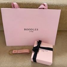 Boodles Leather Keyring with