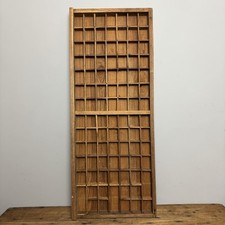 Vintage Wooden Printers Tray -