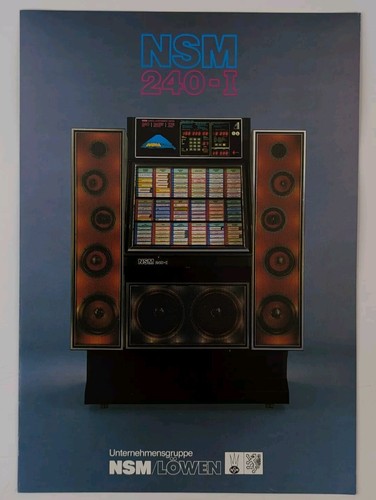 Nsm 240 jukebox flyer - jukebox,