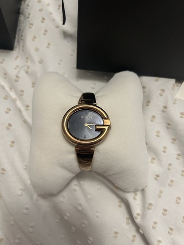 Gucci guccissima quartz - quartz, black