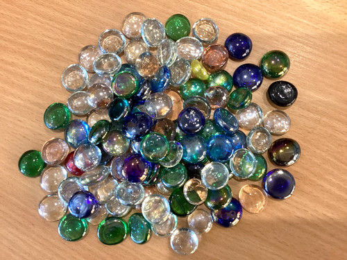 100 mixed colours decorative - mixed,