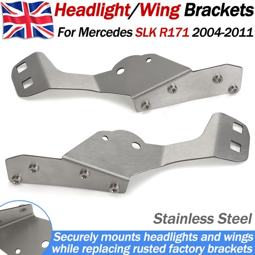 Headlight wing brackets for - /,