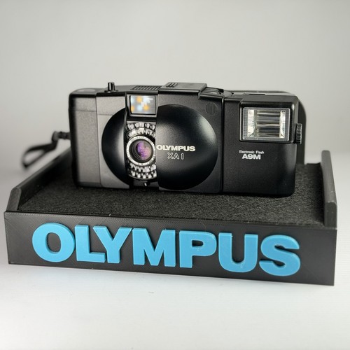 Film camera olympus - camera, black