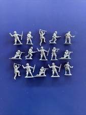 Matchbox Toy Soldiers German Infantry 1/32 Scale WW2 x15
