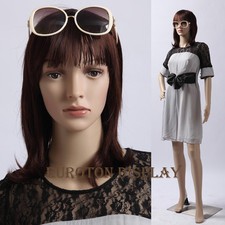 SF-9 Eurotone Display Mannequin with 2 Wig Free Female Movable 