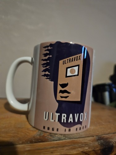 Ultravox rage eden mug new - ultravox,