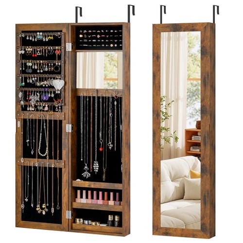Wall mounted jewelry - wall, cabinet