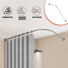 Shower Curtain Rail L Shape