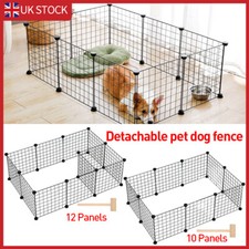 12/10 Panels Pet Dog Play Pen