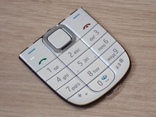 new GENUINE Nokia 3120 CLASSIC  keypad keyboard WHITE 3120c 3120cl