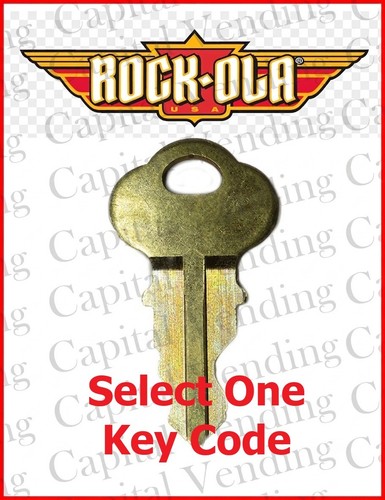 Rock ola jukebox key - key,