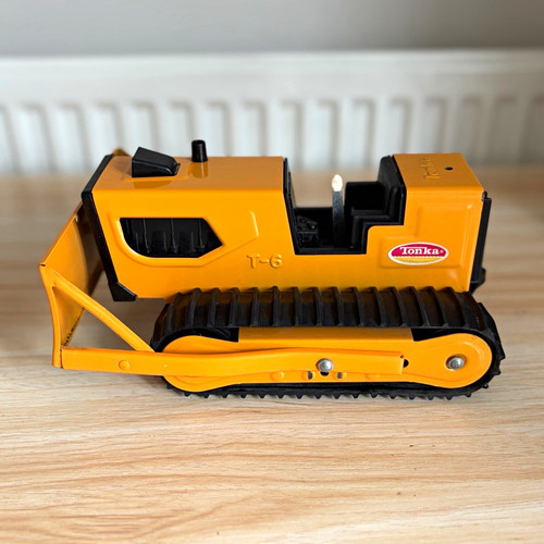 Tonka tracked bulldozer - tonka,