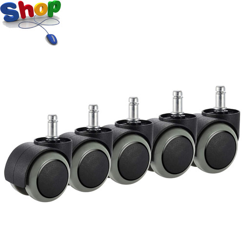 Office chair caster wheels - chair, 5