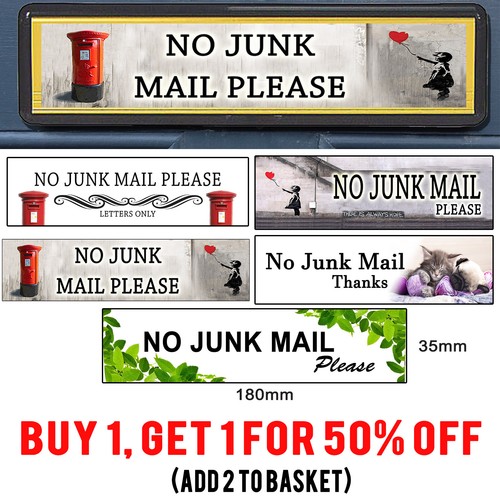 Junk mail self adhesive - junk,