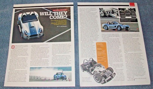 2012 iconic roadster info - iconic, ac