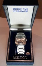 Seiko Mens Watch Vintage 66-8070 Manuel Wind Movement