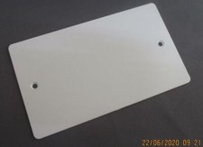 2 Gang Plastic Blanking Plate