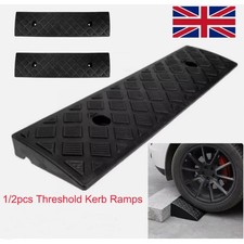 1/2pcs Heavy Duty Rubber Kerb