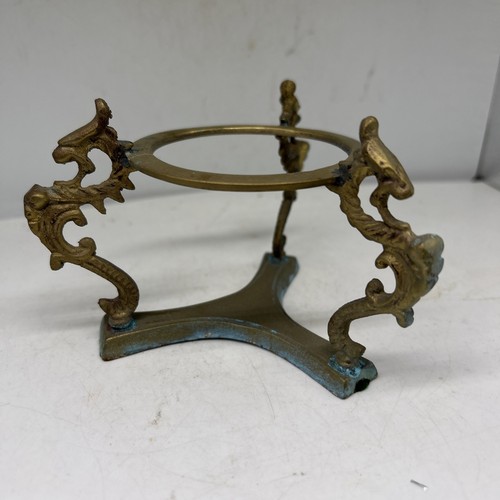 Vtg brass triple leg - vtg,