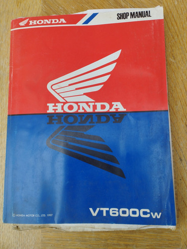 Genuine original honda - honda, vt600cw