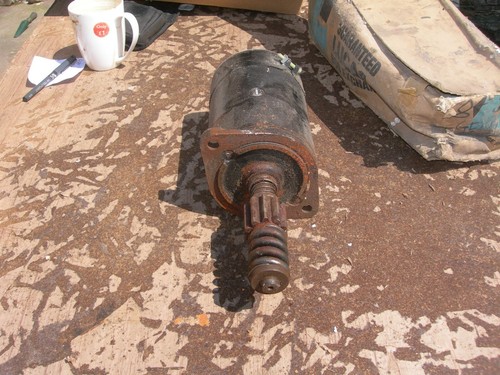 Lucas starter motor - motor,