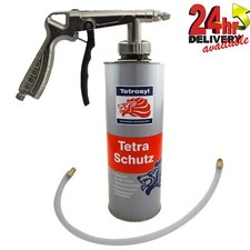1L Tetrosyl Tetraschutz Shutz Body Rust Protector Underseal With Spray Gun