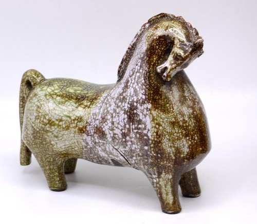 Unusual pottery sculpture - pottery,