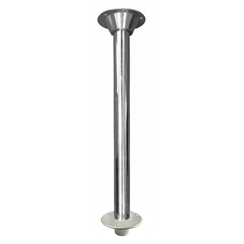Island table leg set recessed - set,