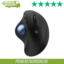 Logitech Ergo M575S Wireless Ergonomic Mouse – Black 100% ORIGINAL ⭐⭐⭐⭐⭐