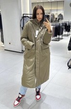 Zara Zw Collection Long Puffer