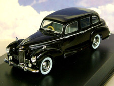 OXFORD DIECAST 1/43 KING GEORGE VI B71 HUMBER PULLMAN LIMOUSINE IN BLACK HPL003
