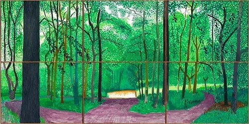 David hockney woldgate woods - hockney,