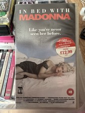 Madonna 1991 VHS 'In Bed with