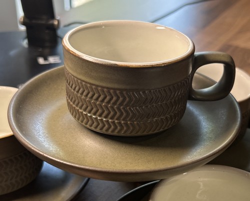 Denby chevron green - denby,