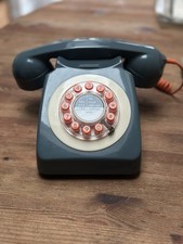 Vintage Style Orange Grey