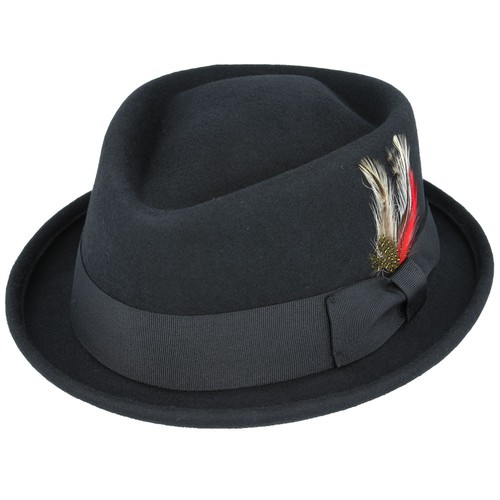 Men black wool - men's,